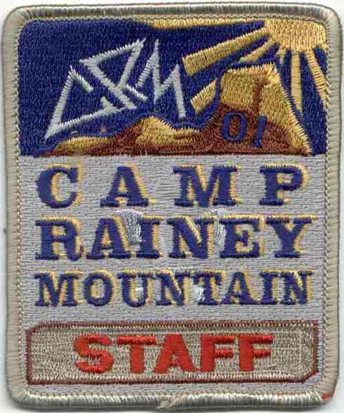 2001 Camp Rainey Mountain - Staff
