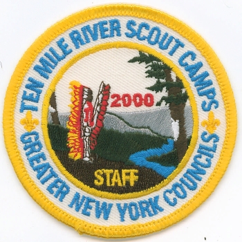 2000 Ten Mile River Camps - Staff