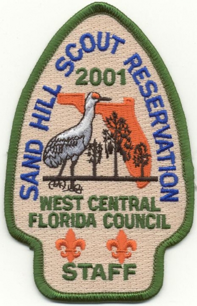 2001 Sand Hill Scout Reservation - Staff