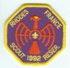 1992 Rhodes-France Scout Reservation