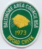 1973 Broad Creek Scout Reservation