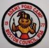 1977 Adams Pond Camp