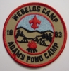 1983 Adams Pond Camp - Webelos Camp