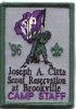 1996 Joseph A. Citta Scout Reservation - Staff