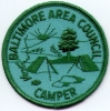 Baltimore Area Council Camper