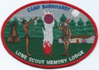 Camp John J. Barnhardt - Lone Scout Memory Lodge