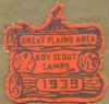 1939 Great Plains Area Boy Scout Camp
