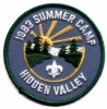 1983 Hidden Valley Scout Reservation