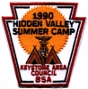 1990 Hidden Valley Scout Reservation