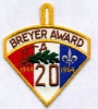 1964 Breyer Training Area  Award
