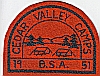 1951 Cedar Valley Council Camps