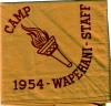 1954 Camp Wapehani - Staff