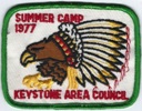 1977 Keystone Area Council Camp