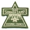 1948 Potomac Council Camps