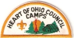 1995 Heart of Ohio Council Camps