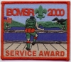 2000 Broad Creek Scout Reservation - Service Award
