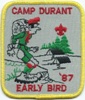 1987 Camp Durant - Early Bird