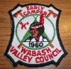 1960 Wabash Valley Council Camps - Early Camper
