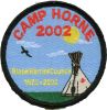 2002 Camp Horne - Scout Master