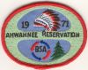 1971 Ahwahnee Scout Reservation